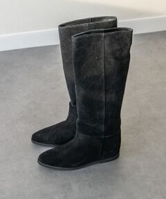 INTER-CHAUSSURES / インター ショシュール ブーツ（ロング丈） | 【CORSO ROMA，9】セミルーズフィットインヒールロングブーツ