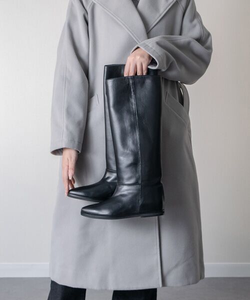 INTER-CHAUSSURES / インター ショシュール ブーツ（ロング丈） | 【CORSO ROMA，9】セミルーズフィットインヒールロングブーツ | 詳細6