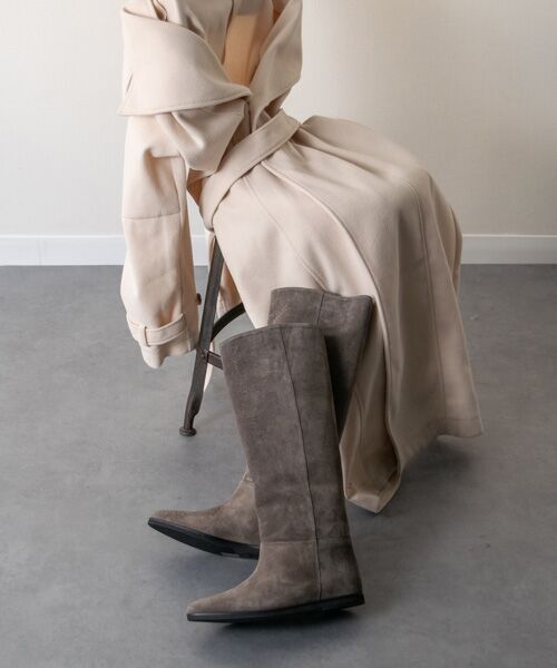 INTER-CHAUSSURES / インター ショシュール ブーツ（ロング丈） | 【CORSO ROMA，9】セミルーズフィットインヒールロングブーツ | 詳細19