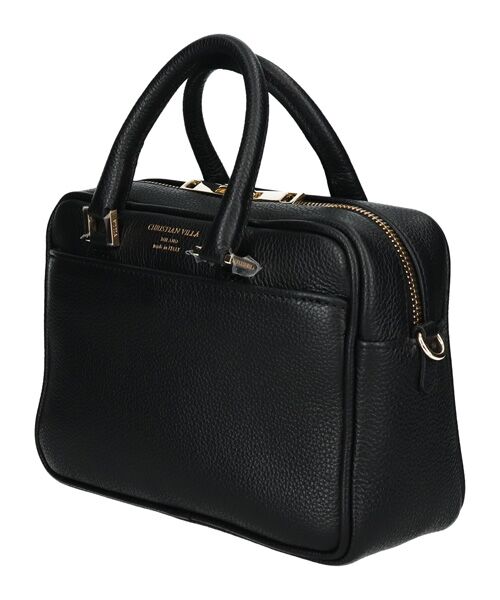 INTER-CHAUSSURES / インター ショシュール ハンドバッグ | 【CHRISTIAN VILLA】ボックスシルエットレザーハンドバッグ | 詳細2