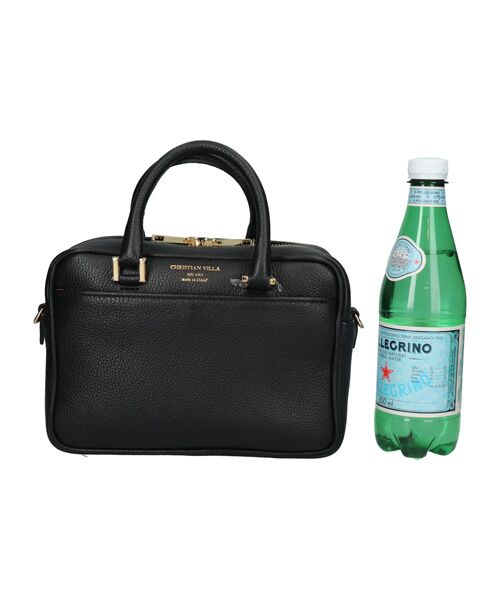 INTER-CHAUSSURES / インター ショシュール ハンドバッグ | 【CHRISTIAN VILLA】ボックスシルエットレザーハンドバッグ | 詳細8