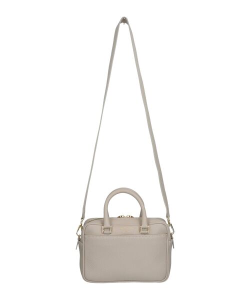 INTER-CHAUSSURES / インター ショシュール ハンドバッグ | 【CHRISTIAN VILLA】ボックスシルエットレザーハンドバッグ | 詳細21