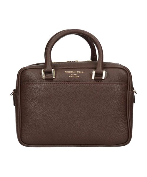 INTER-CHAUSSURES / インター ショシュール ハンドバッグ | 【CHRISTIAN VILLA】ボックスシルエットレザーハンドバッグ | 詳細22