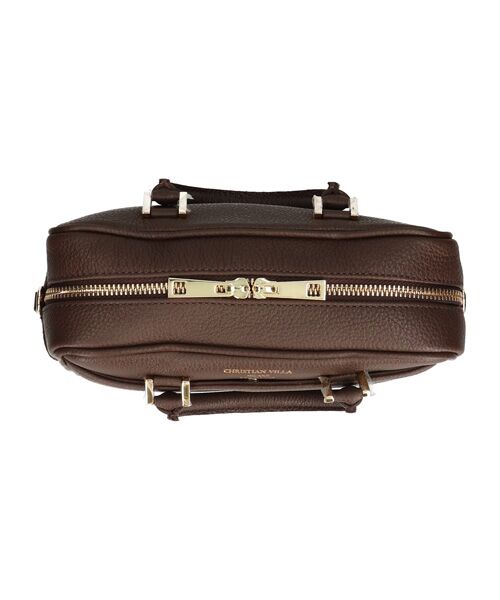 INTER-CHAUSSURES / インター ショシュール ハンドバッグ | 【CHRISTIAN VILLA】ボックスシルエットレザーハンドバッグ | 詳細28