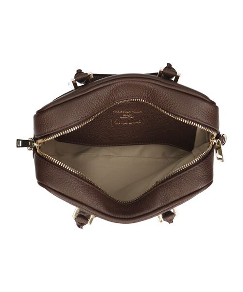 INTER-CHAUSSURES / インター ショシュール ハンドバッグ | 【CHRISTIAN VILLA】ボックスシルエットレザーハンドバッグ | 詳細29