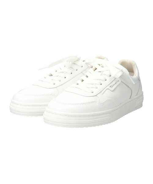 INTER-CHAUSSURES / インター ショシュール スニーカー | 【TAMARIS】レザーフラットスニーカー | 詳細2