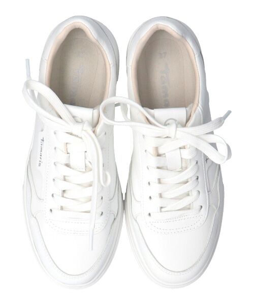 INTER-CHAUSSURES / インター ショシュール スニーカー | 【TAMARIS】レザーフラットスニーカー | 詳細6