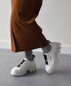 INTER-CHAUSSURES / インター ショシュール ビジネス・ドレスシューズ | 【bussola】撥水厚底スリッポンシューズ