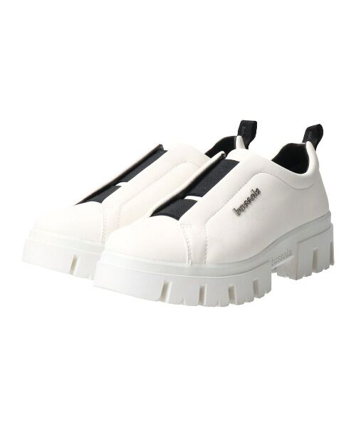 INTER-CHAUSSURES / インター ショシュール ビジネス・ドレスシューズ | 【bussola】撥水厚底スリッポンシューズ | 詳細9