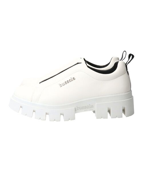 INTER-CHAUSSURES / インター ショシュール ビジネス・ドレスシューズ | 【bussola】撥水厚底スリッポンシューズ | 詳細10