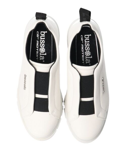 INTER-CHAUSSURES / インター ショシュール ビジネス・ドレスシューズ | 【bussola】撥水厚底スリッポンシューズ | 詳細12