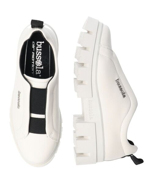 INTER-CHAUSSURES / インター ショシュール ビジネス・ドレスシューズ | 【bussola】撥水厚底スリッポンシューズ | 詳細14