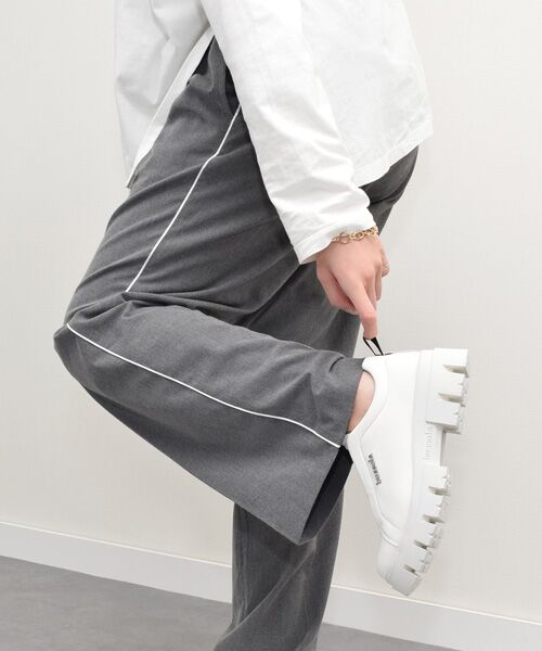 INTER-CHAUSSURES / インター ショシュール ビジネス・ドレスシューズ | 【bussola】撥水厚底スリッポンシューズ | 詳細17