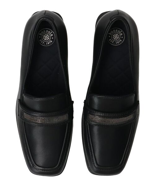 INTER-CHAUSSURES / インター ショシュール パンプス | 【bussola】ウェッジヒール撥水モカシンシューズ | 詳細5