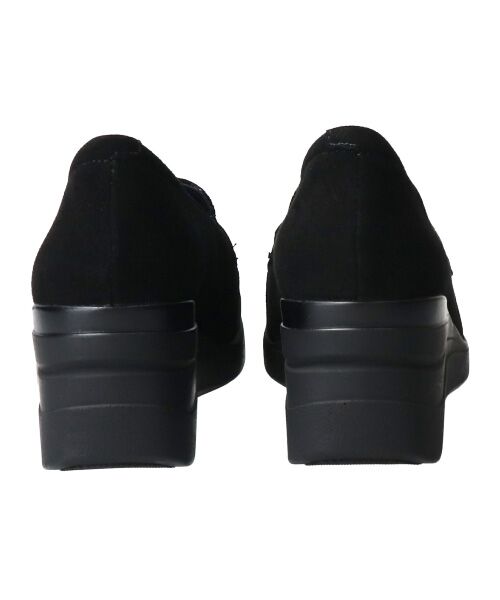 INTER-CHAUSSURES / インター ショシュール パンプス | 【bussola】ウェッジヒール撥水モカシンシューズ | 詳細12