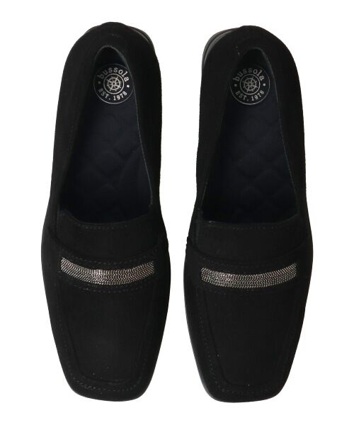 INTER-CHAUSSURES / インター ショシュール パンプス | 【bussola】ウェッジヒール撥水モカシンシューズ | 詳細13