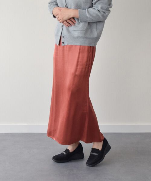 INTER-CHAUSSURES / インター ショシュール パンプス | 【bussola】ウェッジヒール撥水モカシンシューズ | 詳細16