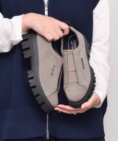 INTER-CHAUSSURES / インター ショシュール ビジネス・ドレスシューズ | 【bussola】撥水厚底スリッポンシューズ