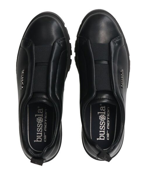 INTER-CHAUSSURES / インター ショシュール ビジネス・ドレスシューズ | 【bussola】撥水厚底スリッポンシューズ | 詳細5