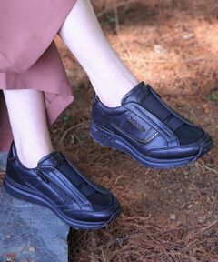INTER-CHAUSSURES / インター ショシュール スニーカー | 【bussola】撥水サイドジップスニーカー