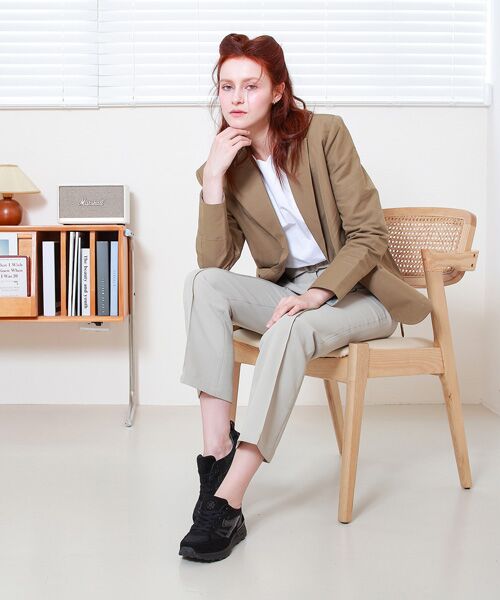 INTER-CHAUSSURES / インター ショシュール スニーカー | 【bussola】撥水コンビスニーカー | 詳細8