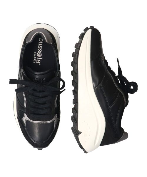 INTER-CHAUSSURES / インター ショシュール スニーカー | 【bussola】撥水厚底レースアップスニーカー | 詳細7