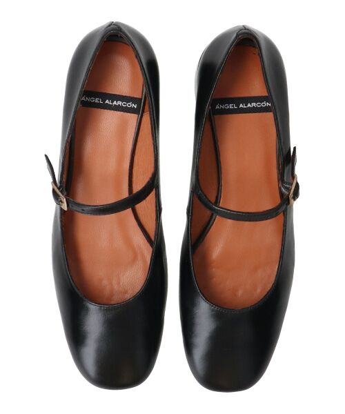 INTER-CHAUSSURES / インター ショシュール パンプス | 【ANGEL ALARCON】ソフトスクエアトウストラップパンプス | 詳細5