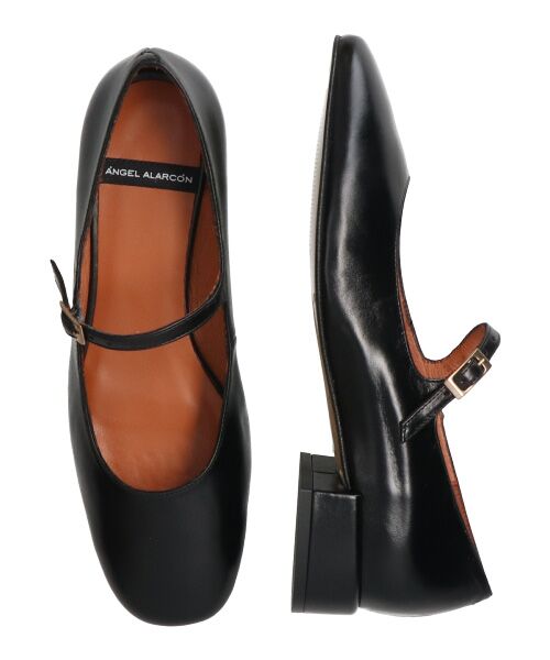 INTER-CHAUSSURES / インター ショシュール パンプス | 【ANGEL ALARCON】ソフトスクエアトウストラップパンプス | 詳細7