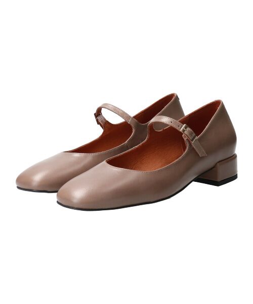 INTER-CHAUSSURES / インター ショシュール パンプス | 【ANGEL ALARCON】ソフトスクエアトウストラップパンプス | 詳細9