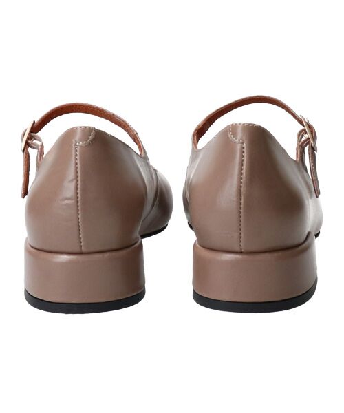 INTER-CHAUSSURES / インター ショシュール パンプス | 【ANGEL ALARCON】ソフトスクエアトウストラップパンプス | 詳細12