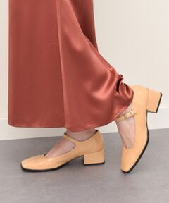 INTER-CHAUSSURES / インター ショシュール パンプス | 【ANGEL ALARCON】スクエアトウワンストラップパンプス