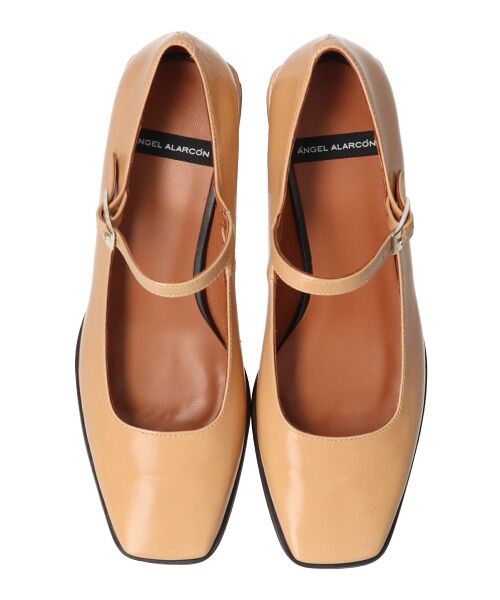 INTER-CHAUSSURES / インター ショシュール パンプス | 【ANGEL ALARCON】スクエアトウワンストラップパンプス | 詳細5