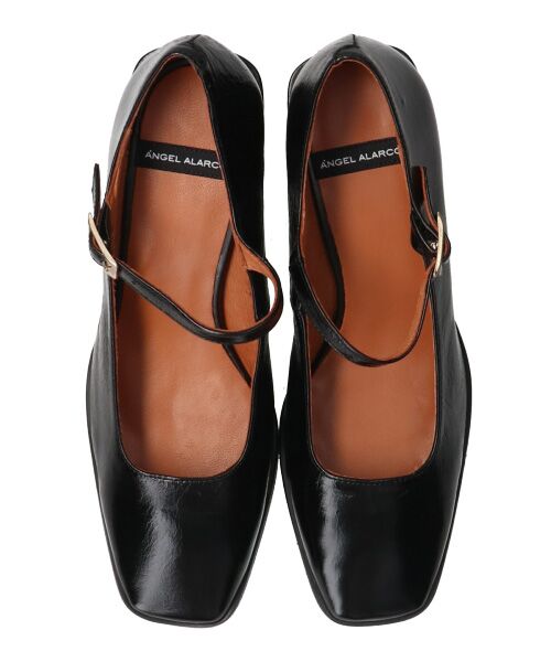 INTER-CHAUSSURES / インター ショシュール パンプス | 【ANGEL ALARCON】ワンストラップスクエアトウパンプス | 詳細4