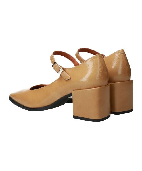 INTER-CHAUSSURES / インター ショシュール パンプス | 【ANGEL ALARCON】ワンストラップスクエアトウパンプス | 詳細9