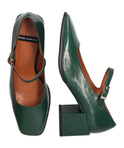 INTER-CHAUSSURES / インター ショシュール パンプス | 【ANGEL ALARCON】ワンストラップスクエアトウパンプス | 詳細18