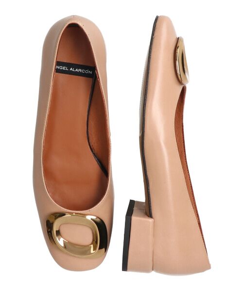 INTER-CHAUSSURES / インター ショシュール パンプス | 【ANGEL ALARCON】ローヒールオーナメントパンプス | 詳細15