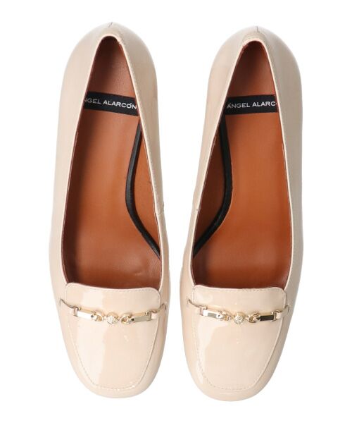 INTER-CHAUSSURES / インター ショシュール パンプス | 【ANGEL ALARCON】スクエアトウビットモカパンプス | 詳細13