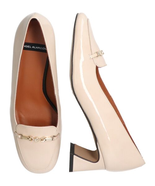 INTER-CHAUSSURES / インター ショシュール パンプス | 【ANGEL ALARCON】スクエアトウビットモカパンプス | 詳細15