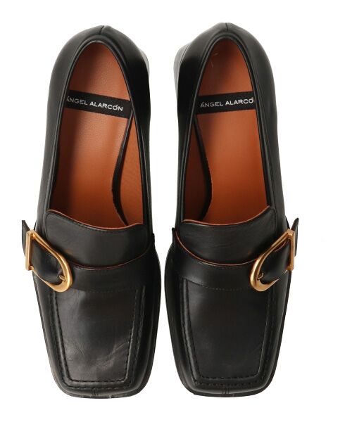 INTER-CHAUSSURES / インター ショシュール ビジネス・ドレスシューズ | 【ANGEL ALARCON】ヒールアップバックルローファー | 詳細5
