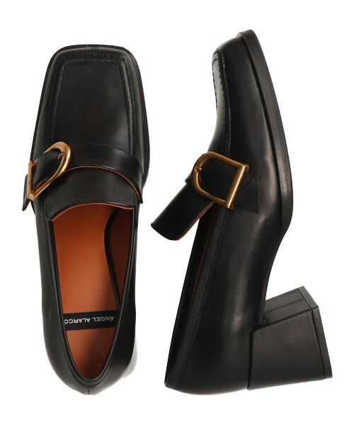 INTER-CHAUSSURES / インター ショシュール ビジネス・ドレスシューズ | 【ANGEL ALARCON】ヒールアップバックルローファー | 詳細7
