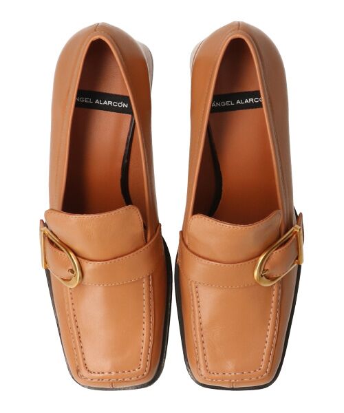 INTER-CHAUSSURES / インター ショシュール ビジネス・ドレスシューズ | 【ANGEL ALARCON】ヒールアップバックルローファー | 詳細13
