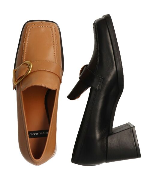 INTER-CHAUSSURES / インター ショシュール ビジネス・ドレスシューズ | 【ANGEL ALARCON】ヒールアップバックルローファー | 詳細16
