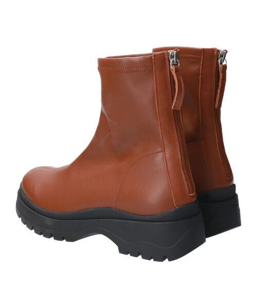 INTER-CHAUSSURES / インター ショシュール ブーツ（ショート丈） | 【ANGEL ALARCON】バックジップモールドソールブーツ | 詳細3