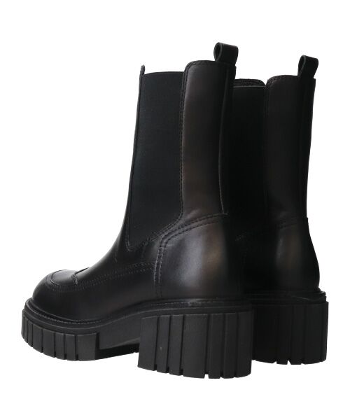 INTER-CHAUSSURES / インター ショシュール ブーツ（ショート丈） | 【QUSHELI】ラウンドトウトラックソールサイドゴア | 詳細3