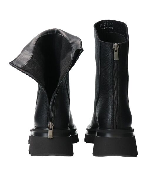 INTER-CHAUSSURES / インター ショシュール ブーツ（ショート丈） | 【QUSHELI】トラックソールバックジップブーツ | 詳細7