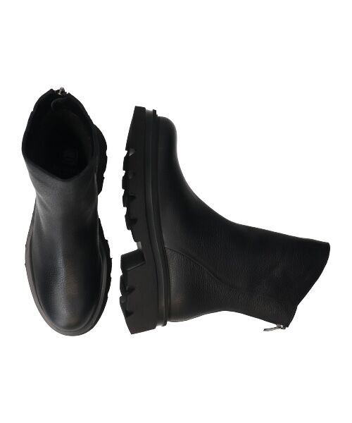 INTER-CHAUSSURES / インター ショシュール ブーツ（ショート丈） | 【QUSHELI】トラックソールバックジップブーツ | 詳細8