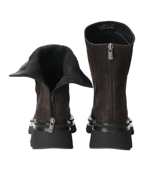 INTER-CHAUSSURES / インター ショシュール ブーツ（ショート丈） | 【QUSHELI】トラックソールバックジップブーツ | 詳細16