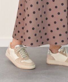 INTER-CHAUSSURES / インター ショシュール スニーカー | 【QUSHELI】異素材コンビレースアップスニーカー