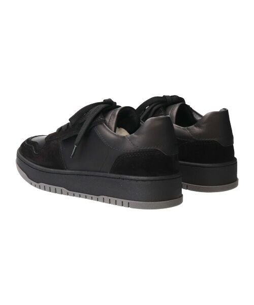 INTER-CHAUSSURES / インター ショシュール スニーカー | 【QUSHELI】異素材コンビレースアップスニーカー | 詳細3