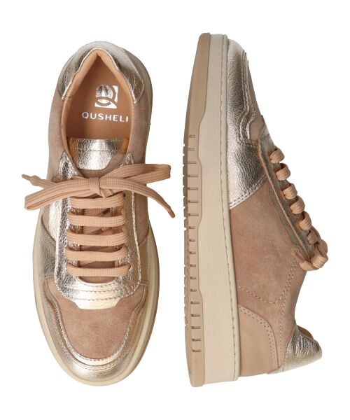 INTER-CHAUSSURES / インター ショシュール スニーカー | 【QUSHELI】異素材コンビレースアップスニーカー | 詳細21